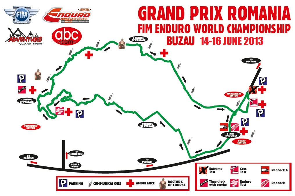 WEC Buzau Romania map